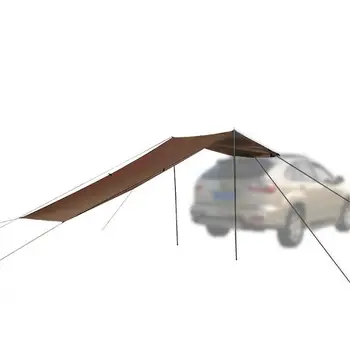 Auto-Bočni Nagib Veliki Prostor Solidne Brzo Postavljanje Auto Šator Sjene Kamp Bočna Krov Automobila Šator Vodootporan Krov