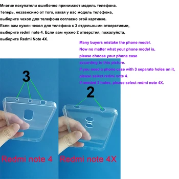 Mekana silikonska torbica TPU za Xiaomi Redmi Note 4/note 4 pro Torbica za Redmi Note 4X/note 4x pro Torbica za telefon globalna verzija