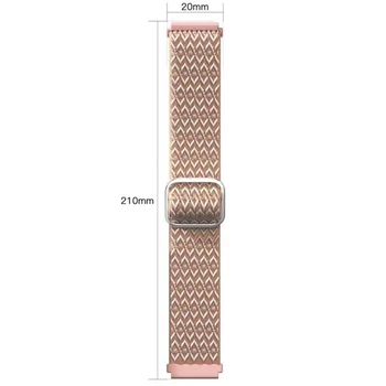 20 mm 22 mm Najlon Remen za ručni zglob za Samsung Galaxy Watch 4/ Watch4 Klasični Elastični Sportski remen za Galaxy Watch 40 41 42 44 45 46 mm