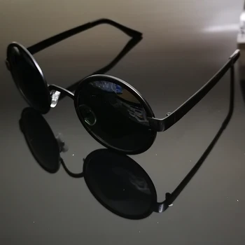 2019 Najbolji modni prodaja Oculos Masculino Lentes De Sol Mujer Okrugli gospodo polarizirane Sunčane naočale, Sunčane naočale Retro stilu sa širokim okvir za viška