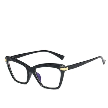 2020 Kristalno trg sunčane naočale u okvirima za žene s anti-plavom svjetlošću Trend Marke dizajn Optičkih računala naočale Oculos De Sol Naočale