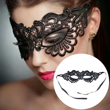 Žene Šuplje Čipke Maskenbal Maska Za Lice Princeza Maturalne Večeri Rekvizite Odijelo