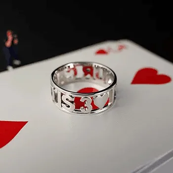 Osjetite Svoje srce Trikove 18,9 mm Prsten s Predviđanje Magija Mađioničar izbliza Ulične Iluzije Trikove Ментализм Rekvizite