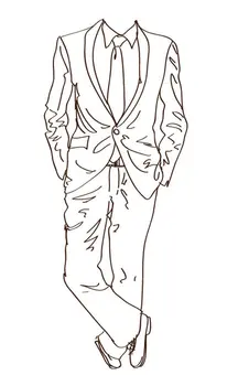 Sivo odijelo Muško-Blazer odbojka na Vjenčanje Muško Odijelo S bijelim hlačama Smart Terno Slim Fit Smoking i Kaput Jakna za prom Odijelo Homme 2 kom.