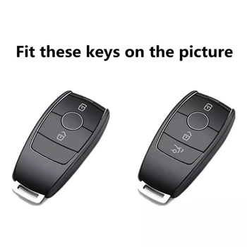 Torbica za ključeve od automobila Torbica za ključeve, Torba za Mercedes Benz A C E S Klase W177 W205 W213 W221 Pribor Držač Torbica za ključeve od karbonskih vlakana
