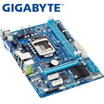 Koristi Matična ploča GIGABYTE GA-H61M-DS2 Tablica matična ploča H61 Priključak za LGA 1155 i3 i5 i7 DDR3 16 G uATX UEFI BIOS-a