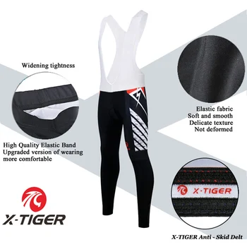 X-Tiger Pro Ženski Komplet za biciklizma Zima toplo biciklistička odjeća dugih rukava Uniforma iz termalnog runo Ropa De Ciclismo Invierno Hombre