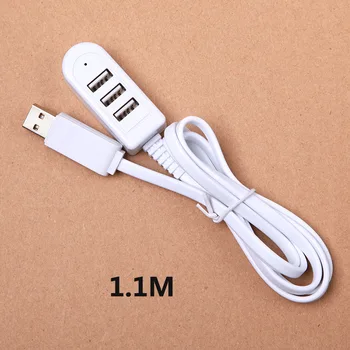 1 M Produžni kabel Punjača Hub Više nego Razdjelnik Novi Stil 3USB Kabel za Punjenje Brzo Punjenje USB produžni