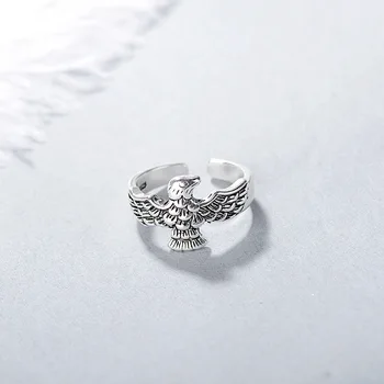 Богемные Etničke Prsten od 925 sterling srebra sa orlom za žene Vjenčanje Vintage Prsten na prst Božićni pokloni
