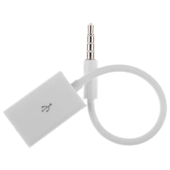 Promocije! 3,5 mm Priključak AUX o Konektor Za Povezivanje na USB 2.0 Ženski Kabel-Pretvarač Kabel za Auto MP3