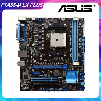 ASUS F1A55-M LX PLUS Priključak (FM1 AMD A55, Izvorna matična ploča za PC DDR3 32 GB AMD A8-3870K A6-3670K Procesori SATA II 12×USB2.0 PCI-E X16