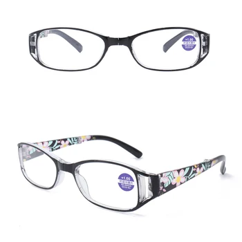 2021 Sklopivi Presbyopia Naočale Za Čitanje Ispis Anti-Plavo Svjetlo Naočale Za Čitanje Žene Muškarci +1.0+1.5+2.0+2.5+3.0+3.5+4.0