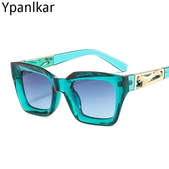 Novi dizajn brand Europska i američka kutija Muške i ženske moderne sunčane naočale Cheetah, ukrašen sunčanim naočalama, Trendy sunčane naočale Sunglas