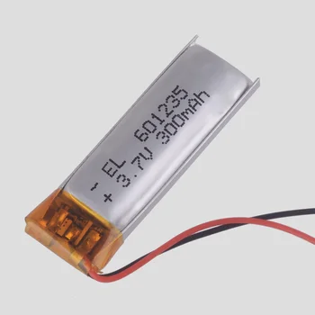 Punjive 3,7 300 mah 601235 litij-polimer litij-ionska baterija Li-Ion Za DIY GPS PSP Bluetooth Slušalice Slušalice za mp3 player