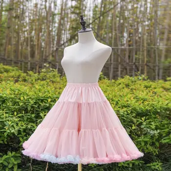 Ženska elastična struk Bujne donja suknja od tila Prelijeva oblak Kratka suknja-svežanj Balet suknje za ples Donja suknja Lolita Donja suknja